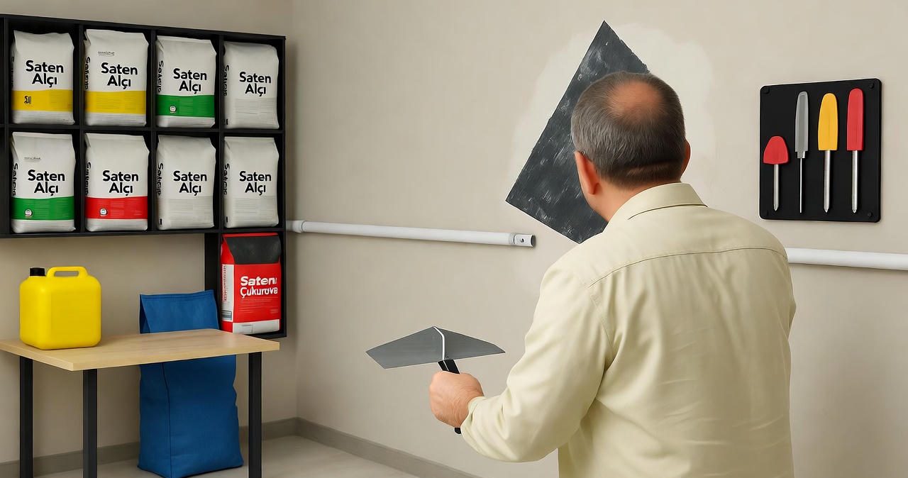 Adana Çukurova saten alçı ustası