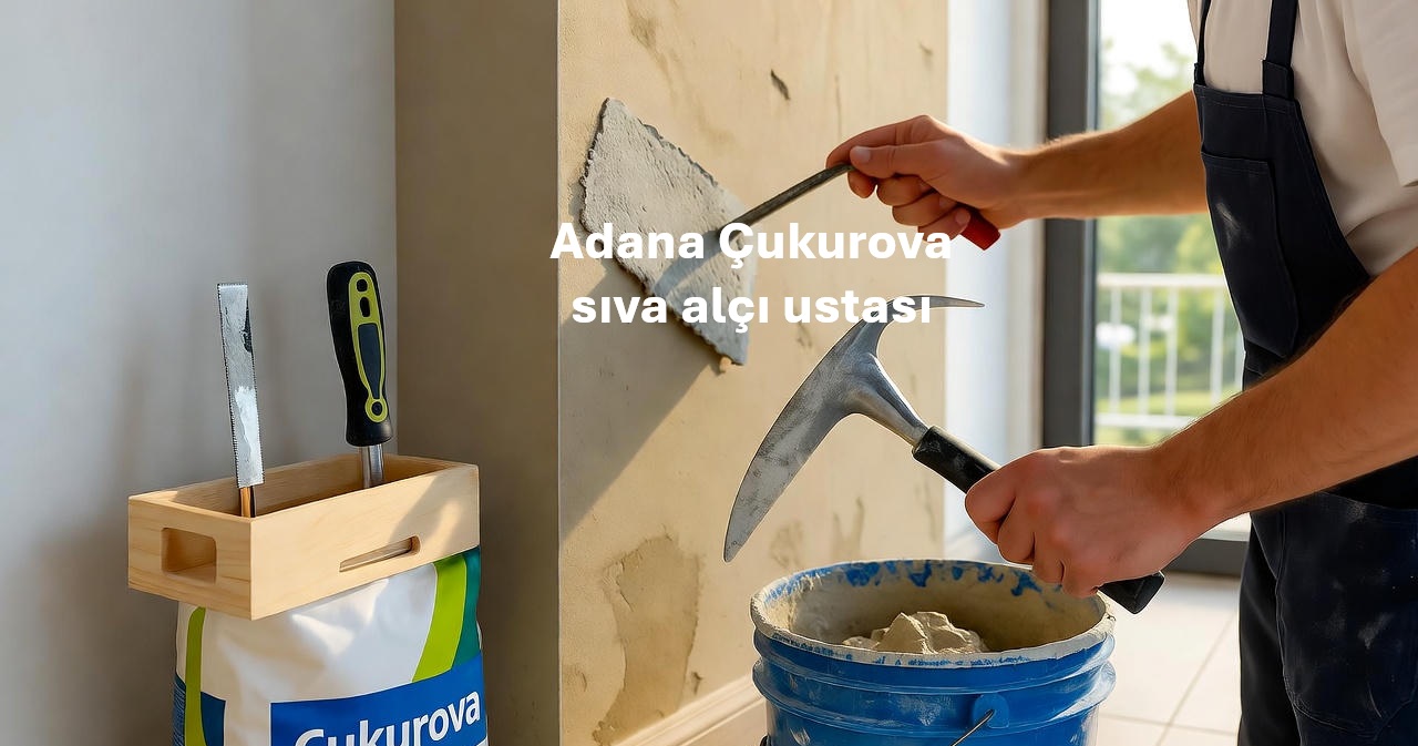 Adana Çukurova sıva alçı ustası