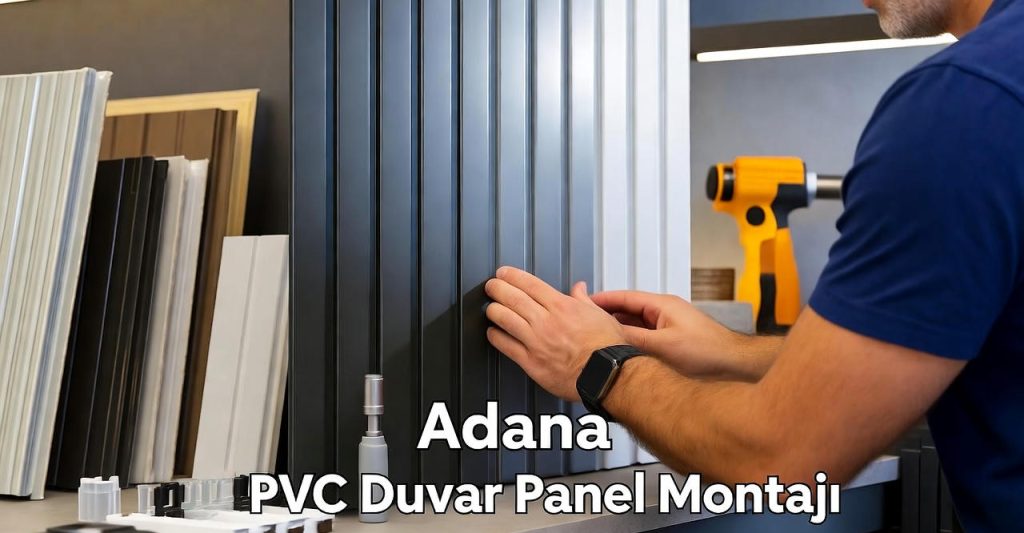 Adana PVC duvar panel montajı