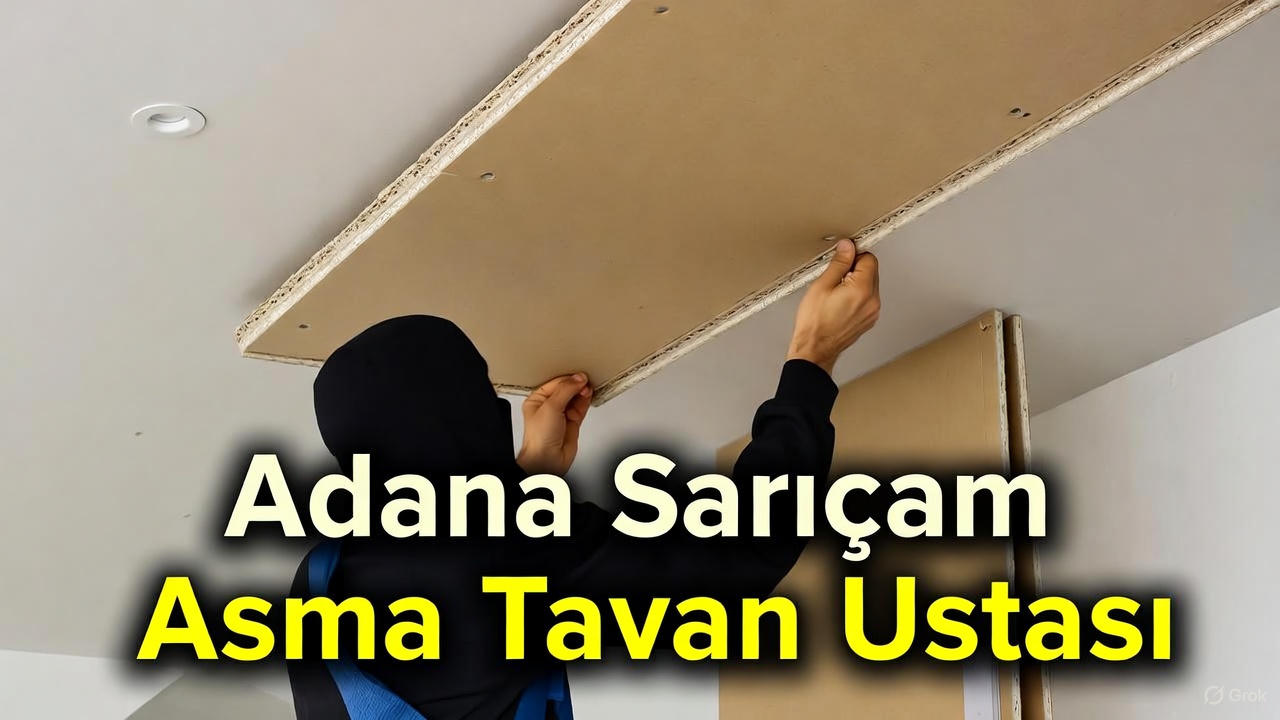 Adana Sarıçam Asma Tavan Ustası