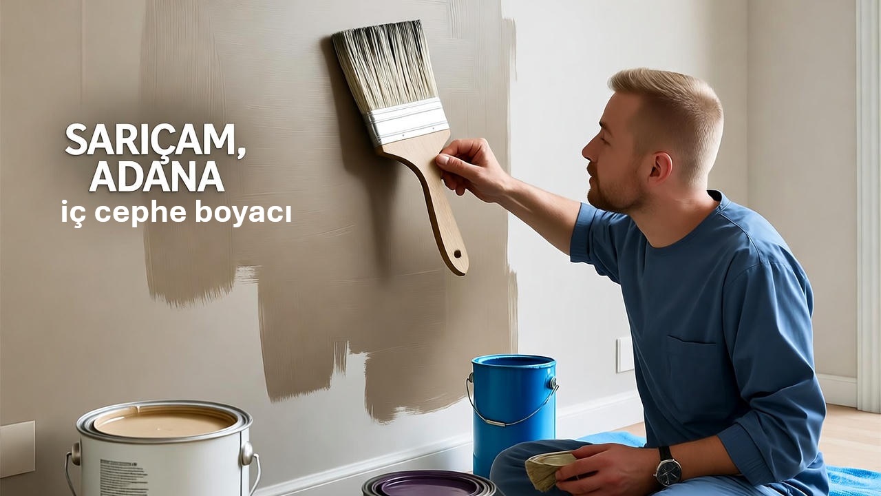 Adana Sarıçam iç cephe boyacı