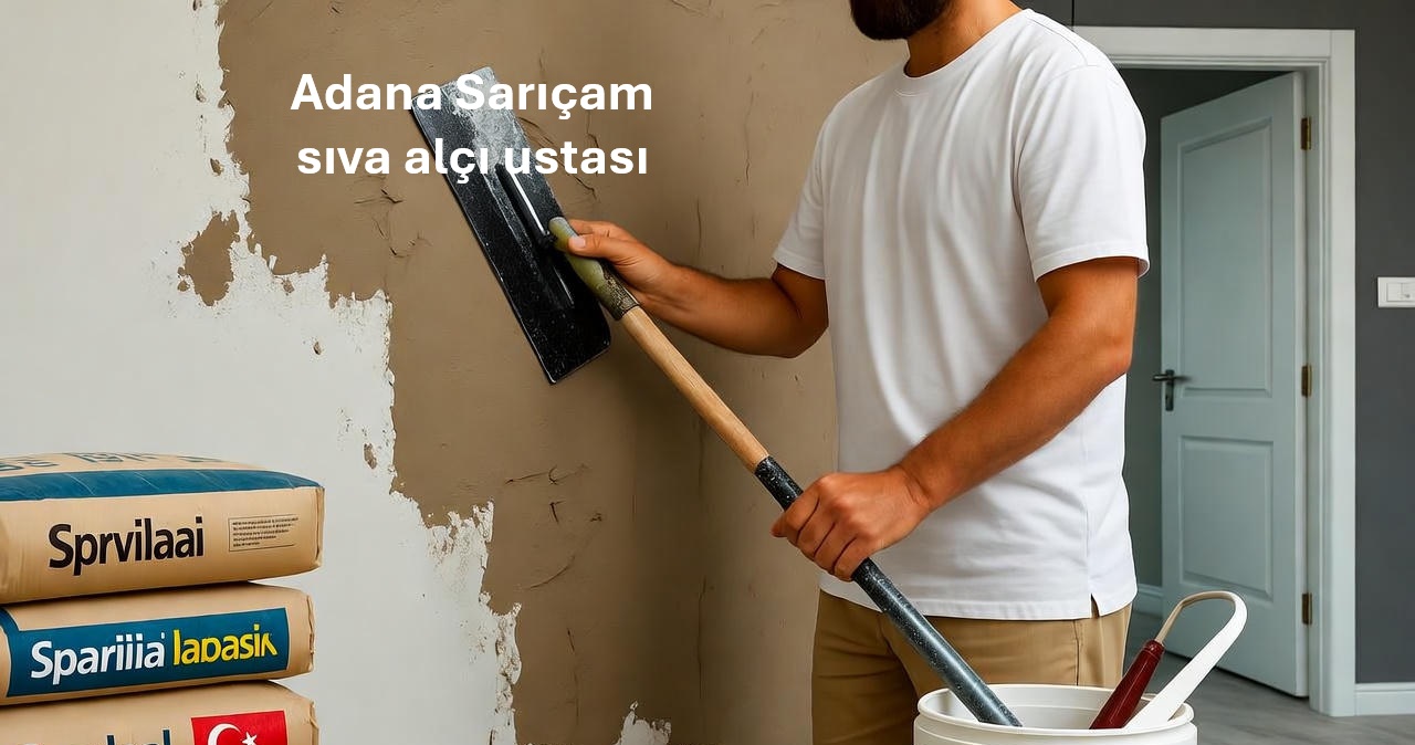 Adana Sarıçam sıva alçı ustası