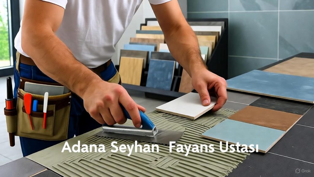 Adana Seyhan fayans ustası