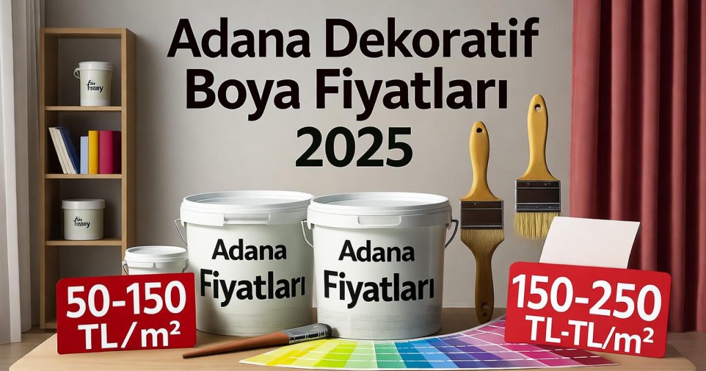 Adana dekoratif boya fiyatları