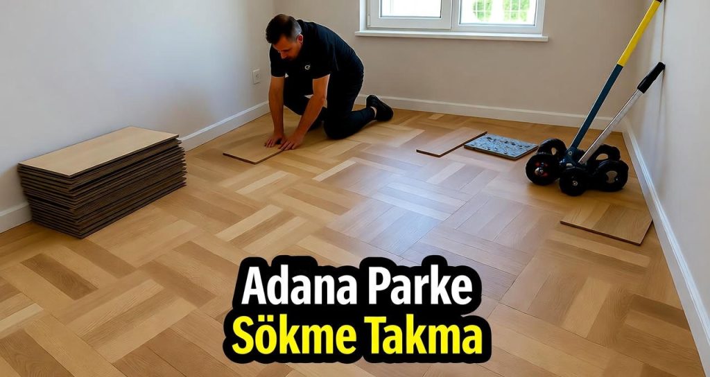 Adana parke sökme takma