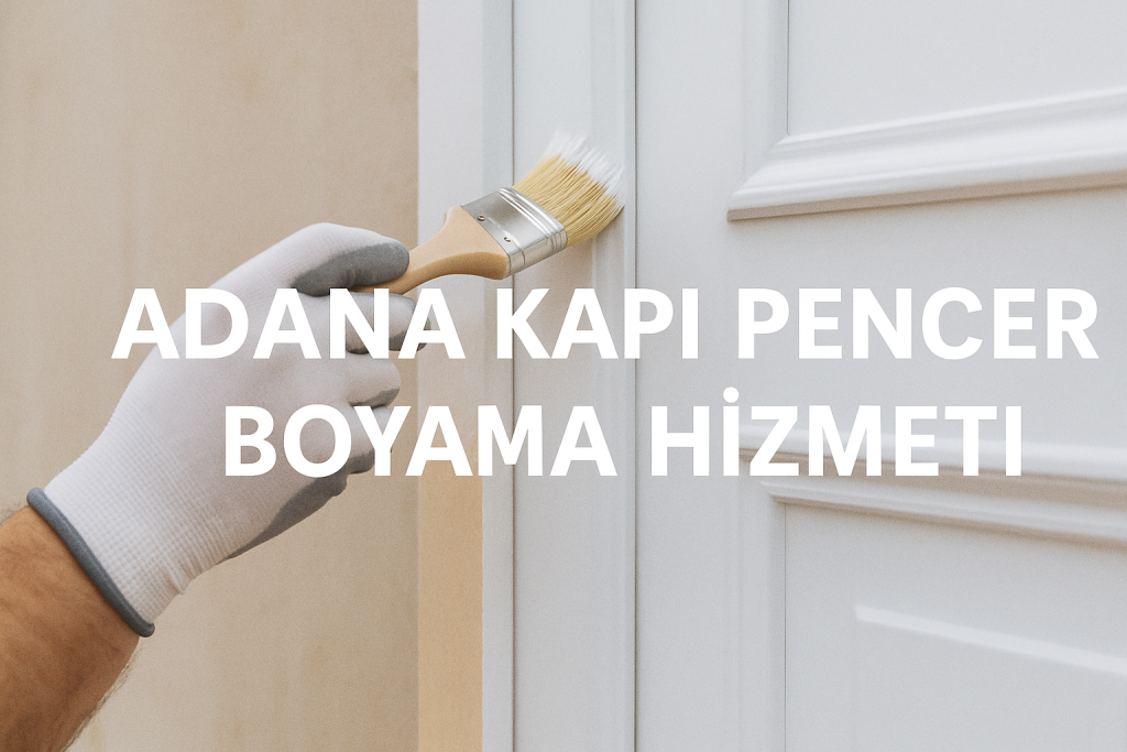 Adana Kapı pencere boyama hizmeti