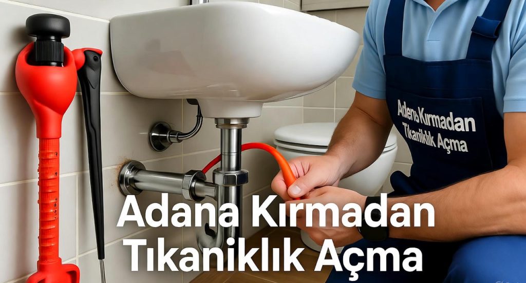 Adana Kırmadan Tıkanıklık Açma