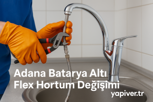 Adana batarya altı flex hortum değişimi