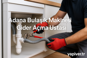 Adana bulaşık makinesi gider açma ustası