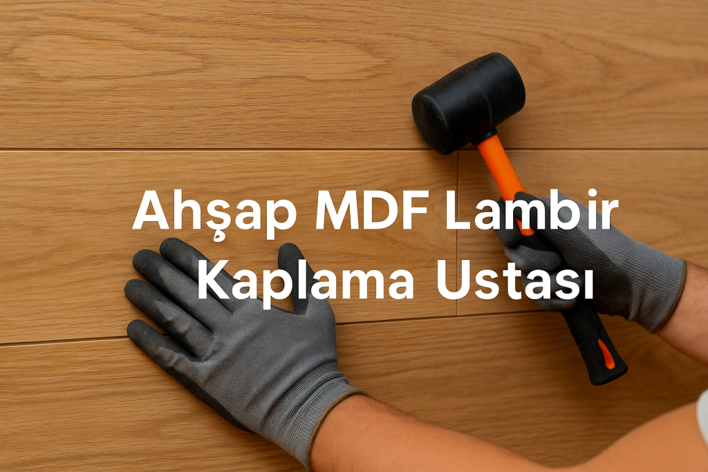Ahşap MDF lambiri kaplama ustası