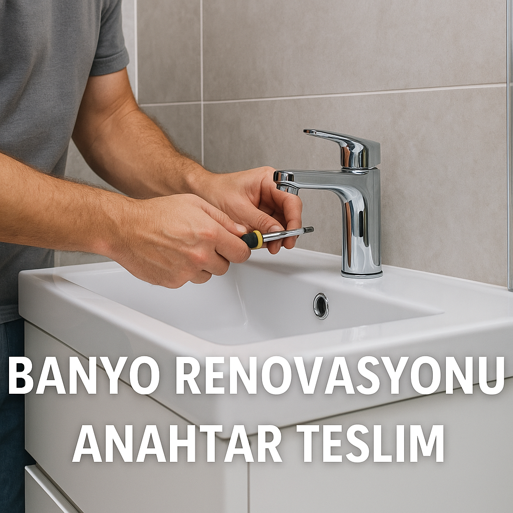 Banyo Renovasyonu Anahtar Teslim