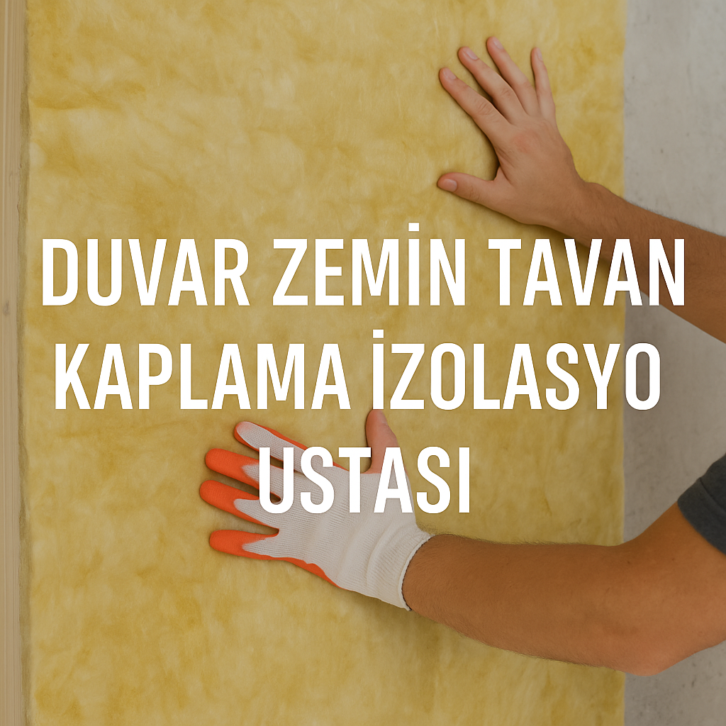 Duvar zemin tavan kaplama izolasyonu ustası