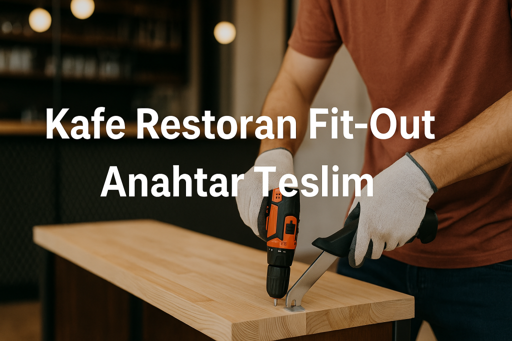 Kafe Restoran Fit-Out Anahtar Teslim