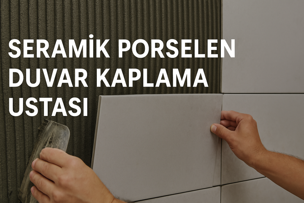 Seramik porselen duvar kaplama ustası