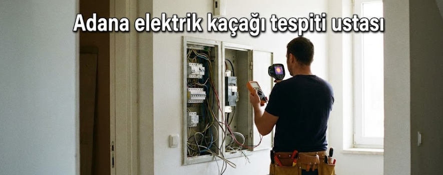 Adana Elektrik Kaçağı Tespiti Ustası