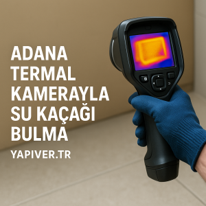 Adana Termal Kamerayla Su Kaçağı Bulma