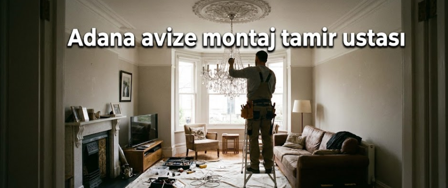 Adana avize montaj tamir ustası